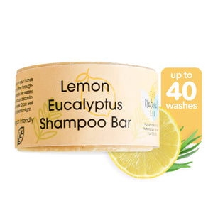 Barra de champú de eucalipto y limón