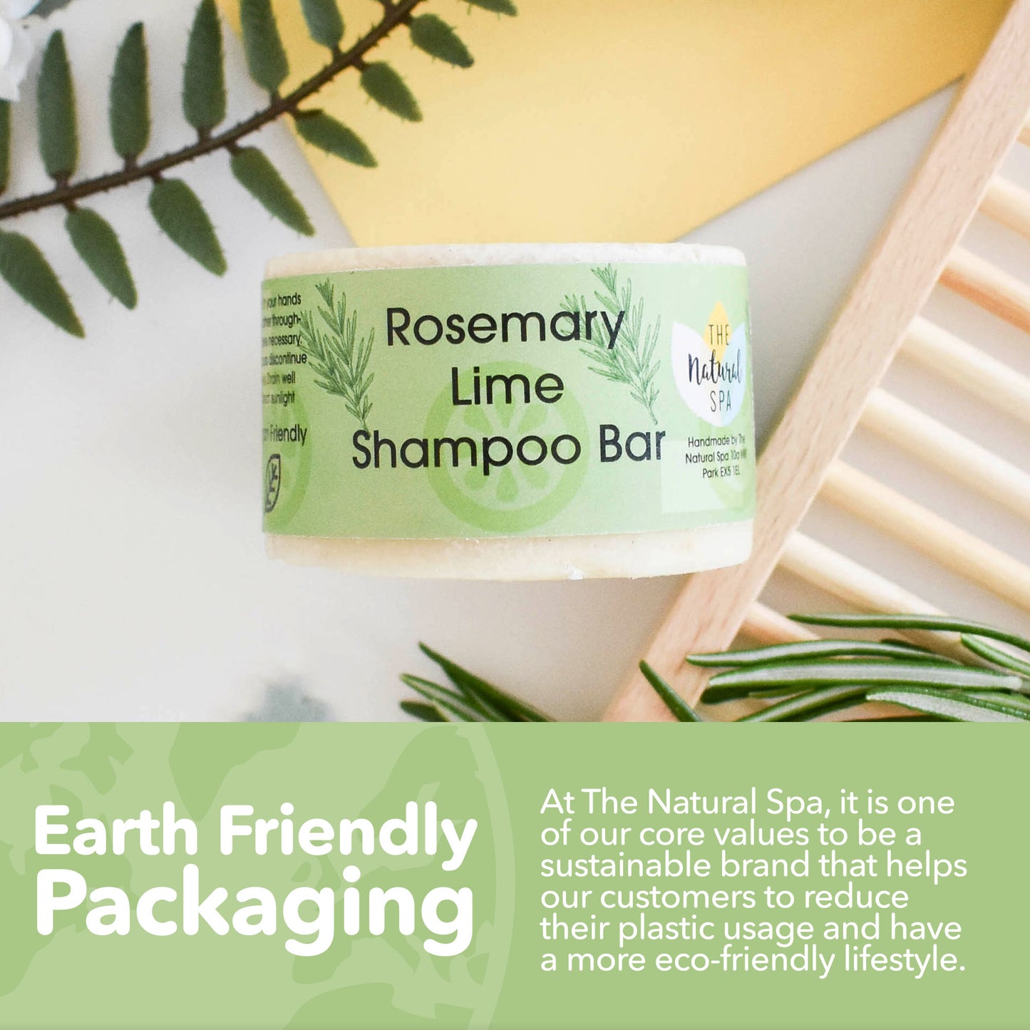 Rosemary lime Shampoo Bar