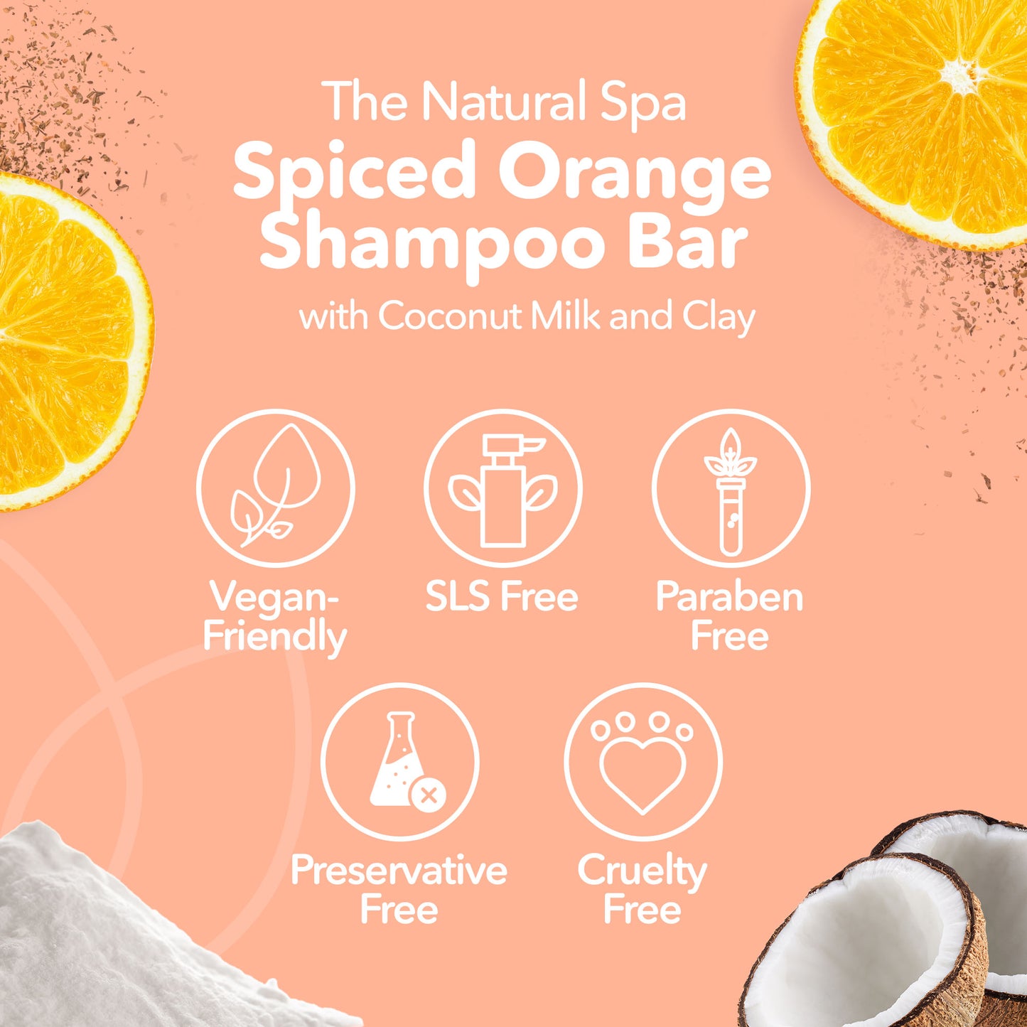 Spiced Orange Shampoo Bar