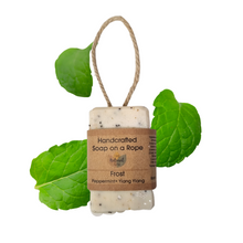 Load image into Gallery viewer, Frost Soap Bar -  Peppermint and ylang ylang - 3 different styles