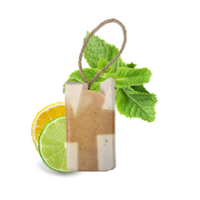 Load image into Gallery viewer, Peppermint Sours, Cold processed soap - Peppermint, Lemon and Lime - 3 different styles