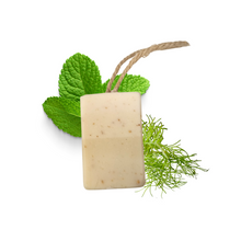 Load image into Gallery viewer, Herb Garden Soap Bar - Fennel, Red Thyme and Siberian Fir - 3 different styles