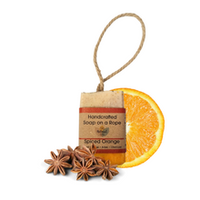 Load image into Gallery viewer, Spiced Orange Soap Bar -  Sweet Orange and Star Anise - 3 different styles