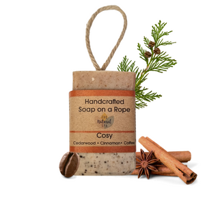 Cosy Cold Process Soap - Coffee , Cedarwood and Cinnamon - 3 different styles