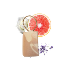 Load image into Gallery viewer, Wild Flower Wisp, Cold Process Soap - Rose Lavender and Grapefruit - 3 different styles