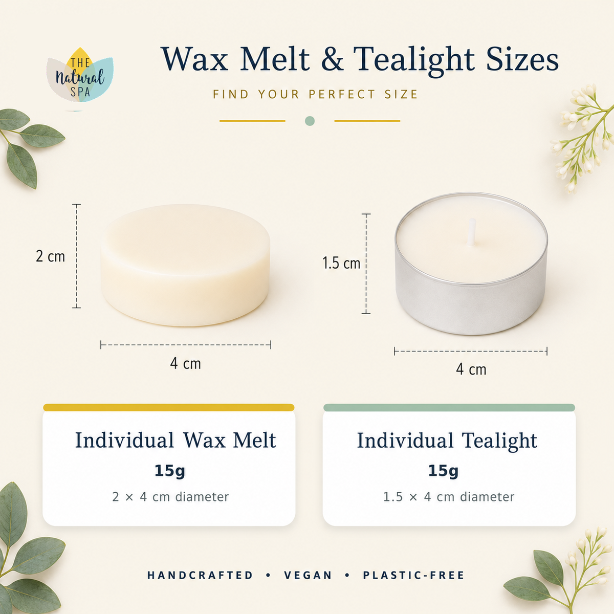 Tealights- Box of 4 - Bulk Pack (6 boxes)