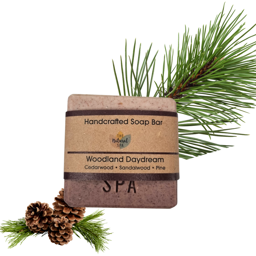 Woodland Daydream, Cold Process Soap - Cedar, Pine and Sandalwood - 3 different styles