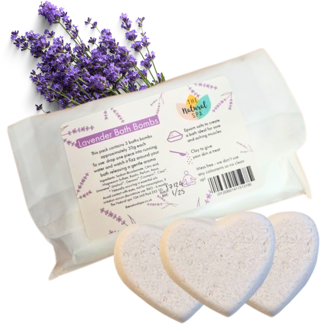Lavender Aromatherapy Bath Bombs