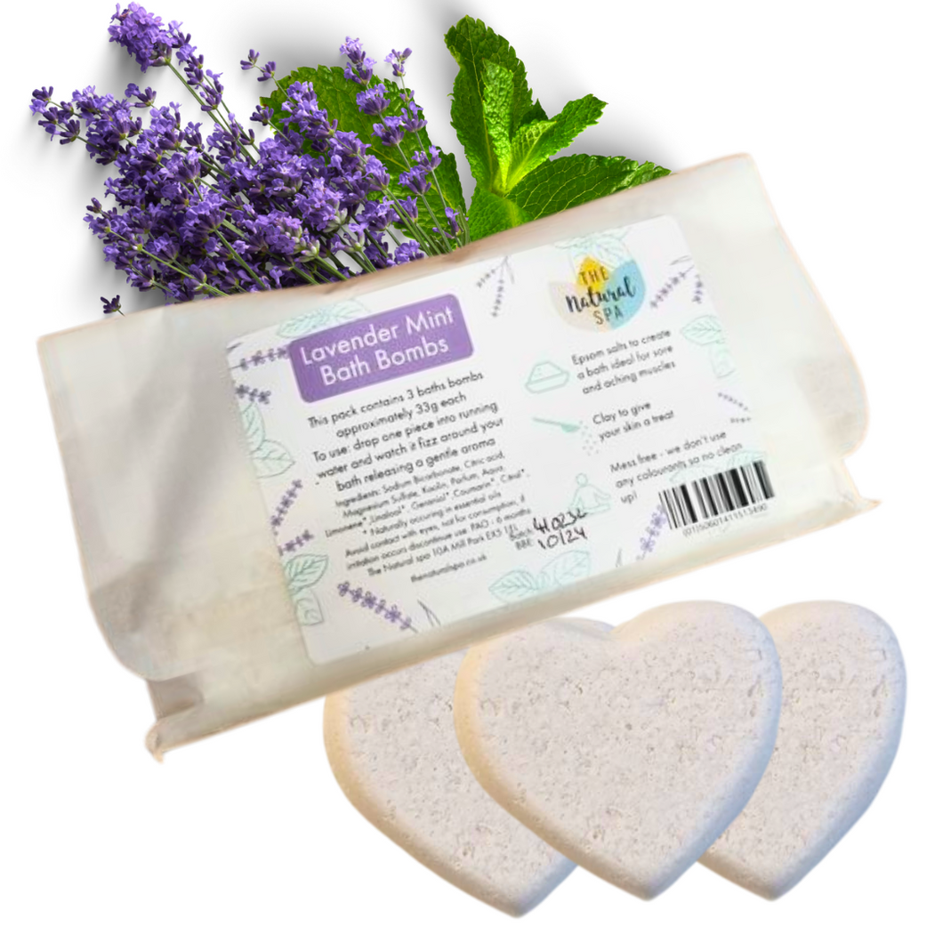 Lavender Mint Aromatherapy Bath Bombs