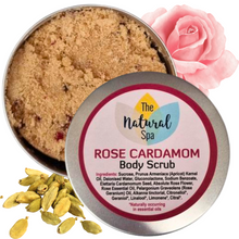 Load image into Gallery viewer, Rose and Cardamom Body Scrub - 3 different size option