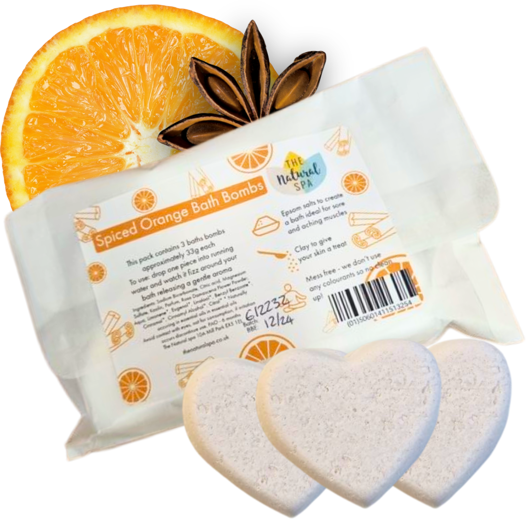 Spiced Orange Aromatherapy Bath Bombs