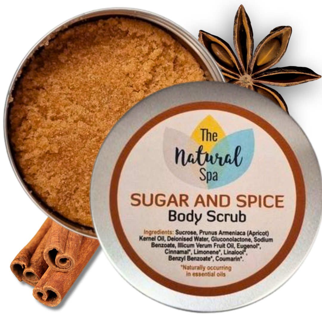 Sugar and Spice Body Scrub 3 different size options