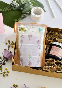 Wildflower Wisp At Home Natural Spa Set - Bring the spa to your door