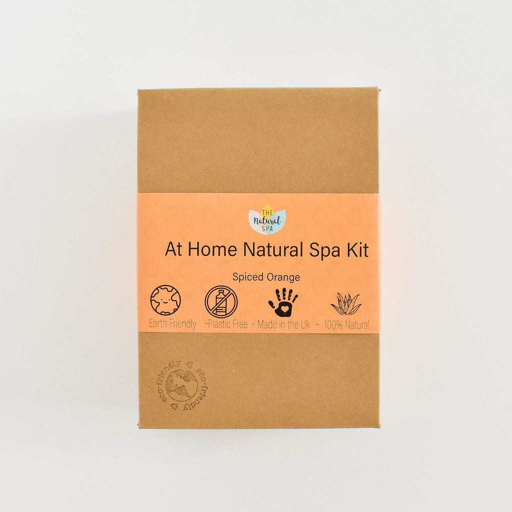 Juego de spa natural Spiced Orange At Home: lleve el spa a su puerta