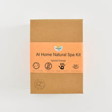 Load image into Gallery viewer, Spiced Orange At Home Natural Spa Set - Bring the spa to your door
