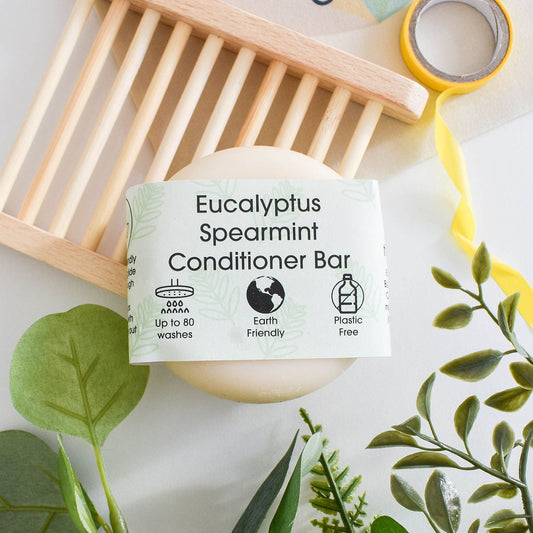 Spearmint and Eucalyptus , Solid Conditioner