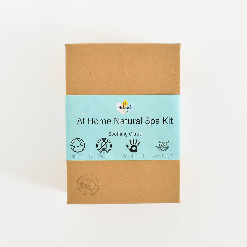 Soothing Citrus  At Home Natural Spa Set - Bring the spa to your door