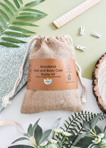 Plastic Free Hair and Body Wash Starter Kit