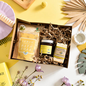 Lemon Sorbet At Home Natural Spa Set - Bring the spa to your door