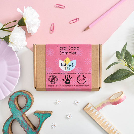 Floral Soap Trial Box - 4 pieces