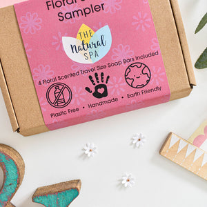 Floral Soap Trial Box - 4 pieces