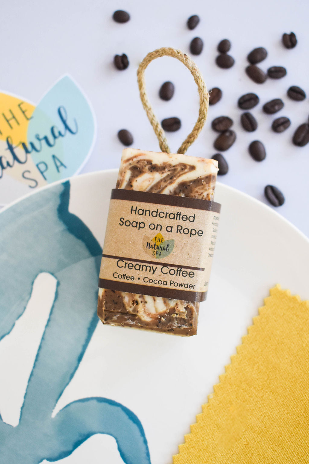 Creamy Coffee Soap On A Rope