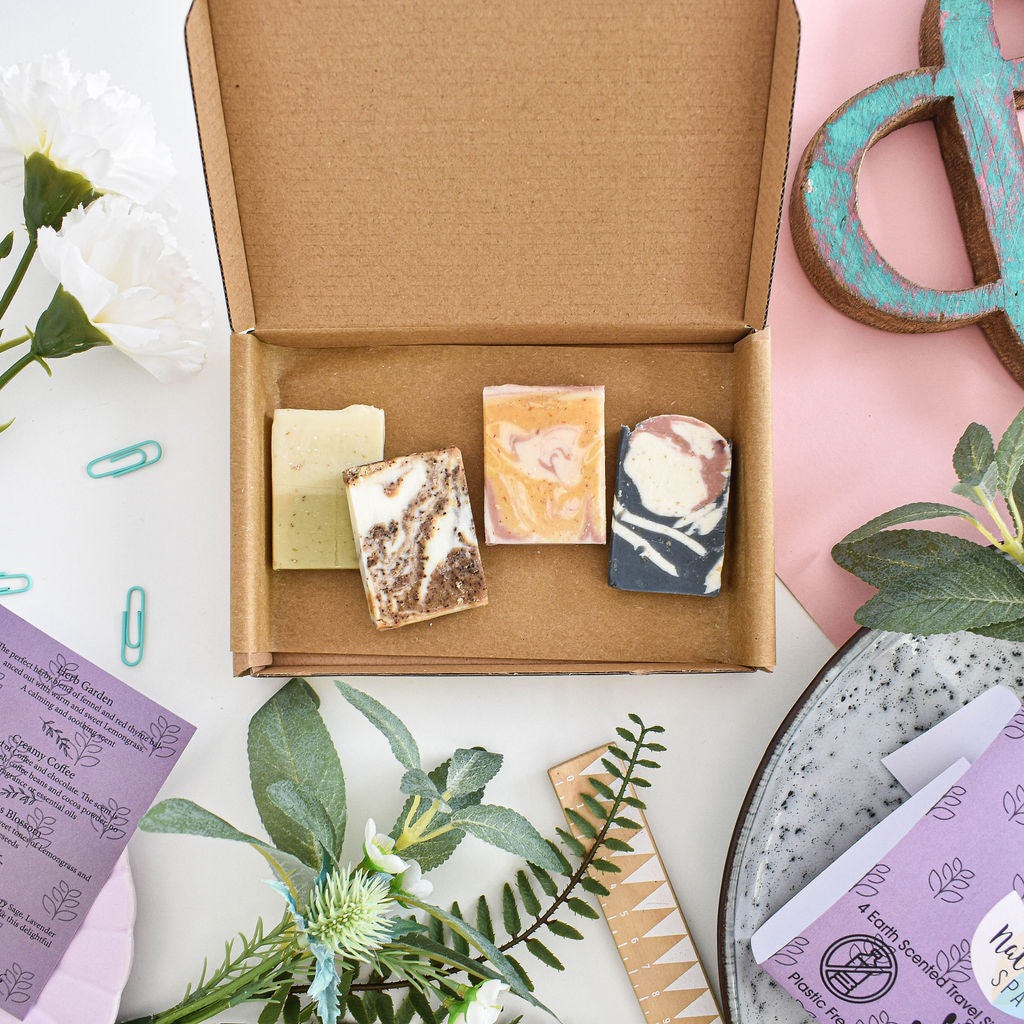 Earth Soap Trial Box - 4 pieces