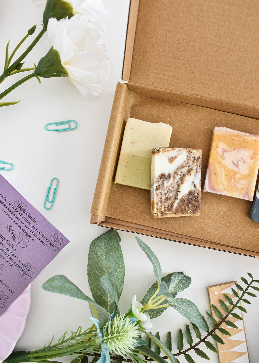 Earth Soap Trial Box - 4 pieces