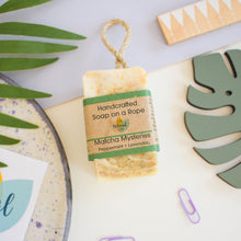 Load image into Gallery viewer, Matcha Mysteries Soap on a rope