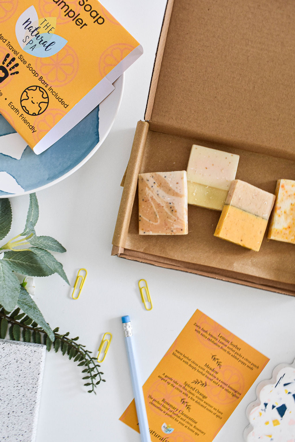 Sample Soap Box Set Soap Sampler Set - Mini Soap Collection – thenaturalspa