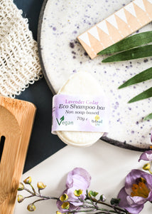 Lavender Cedar ECO Shampoo bar - Non Soap based hair wash