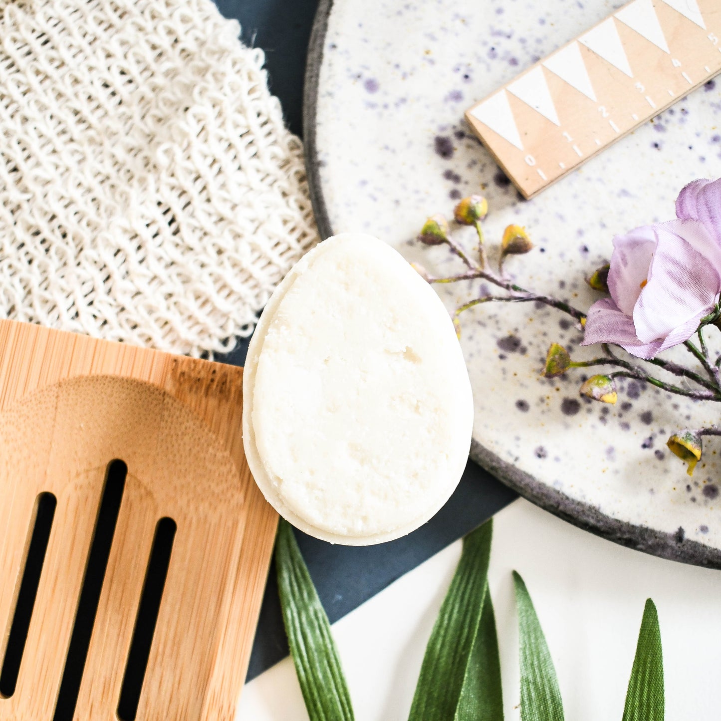 Lavender Cedar ECO Shampoo bar - Non Soap based hair wash