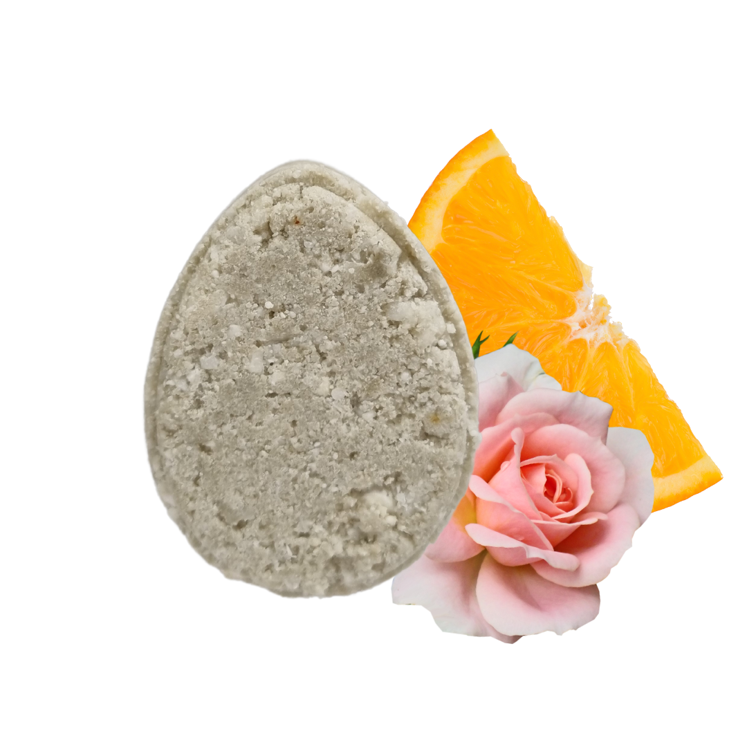 Patchouli Rose ECO Shampoo bar - Non Soap based hair wash